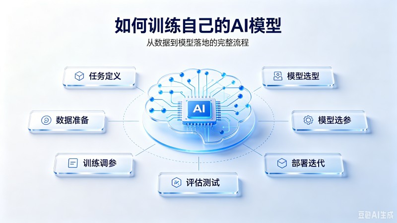 如何训练自己的AI模型?零基础到落地全流程指南